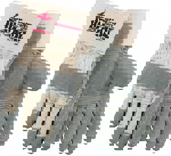 Cut-Resistant Gloves: Size XL, Leather